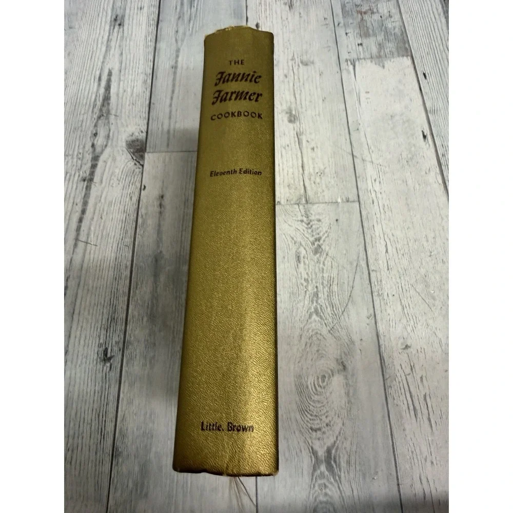 The Fannie Farmer Recipe Cookbook revised by Wilma Lord Perkins 1965 HC Vintage